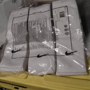 NIKE White Elite Compression Grip Socks Men's Sz 2XL Long NWIP PSK022-101 6 Pair
